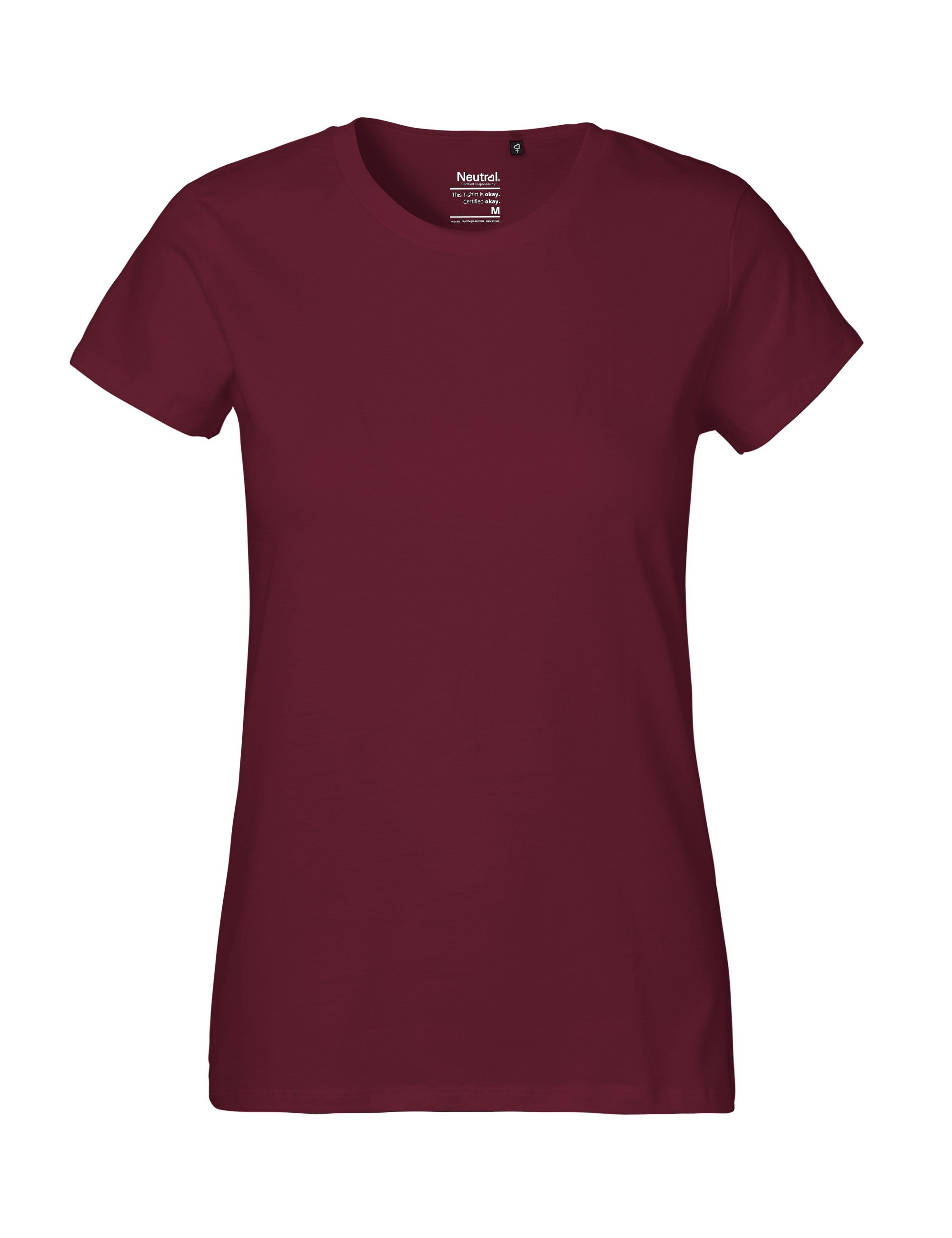 Neutral Ladies Classic T-Shirt | BORDEAUX